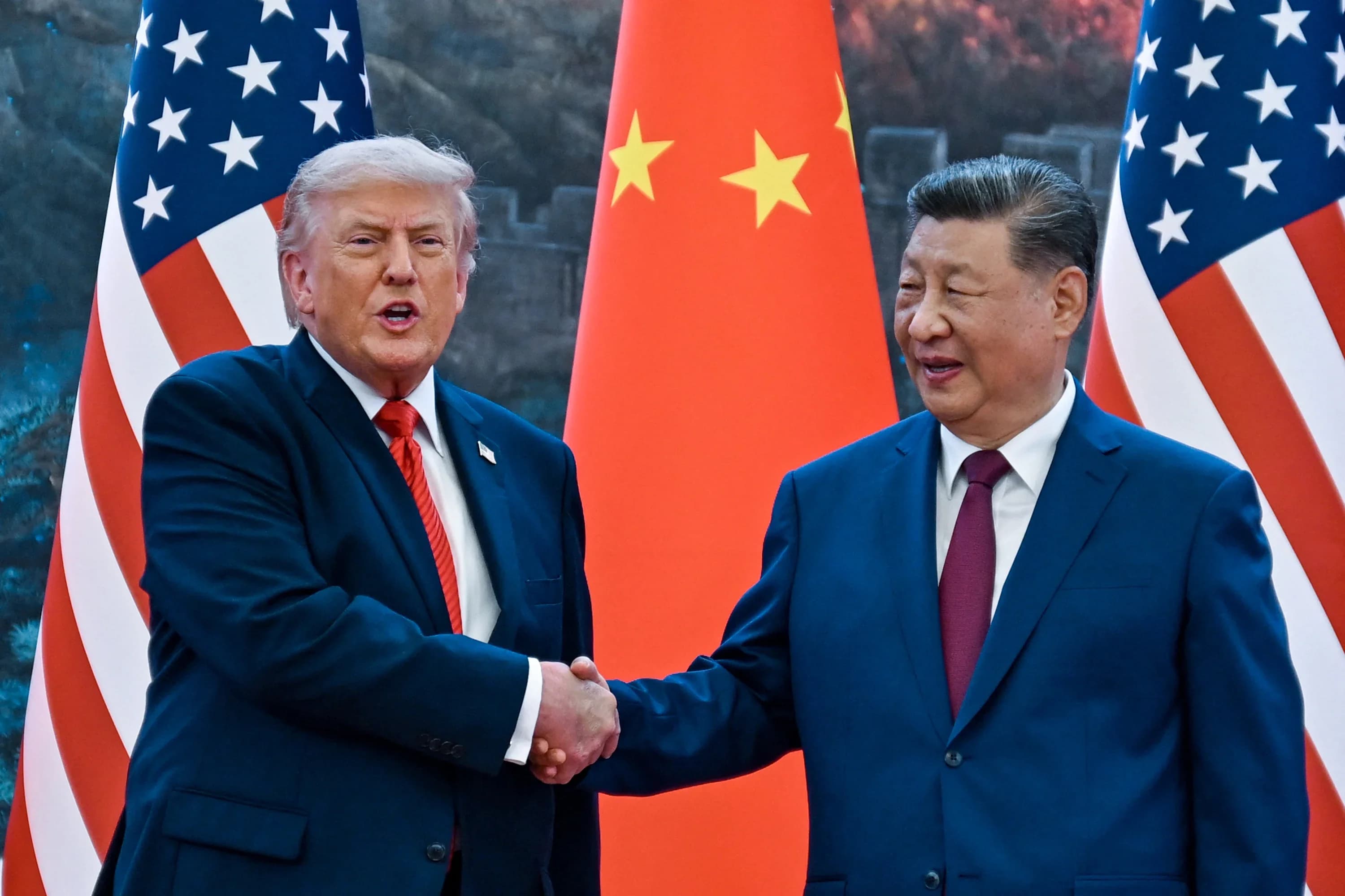 Donald Trump û Xi Jinping / Wêne: Getty Images