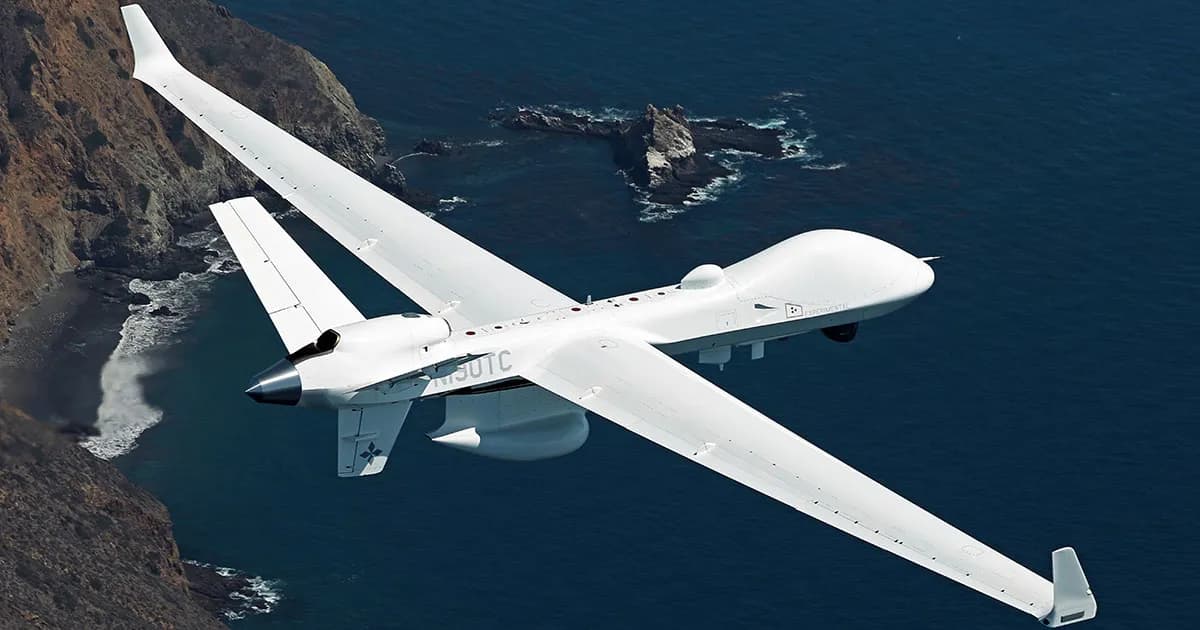 Foto: ABD yapımı MQ-9 tipi İHA