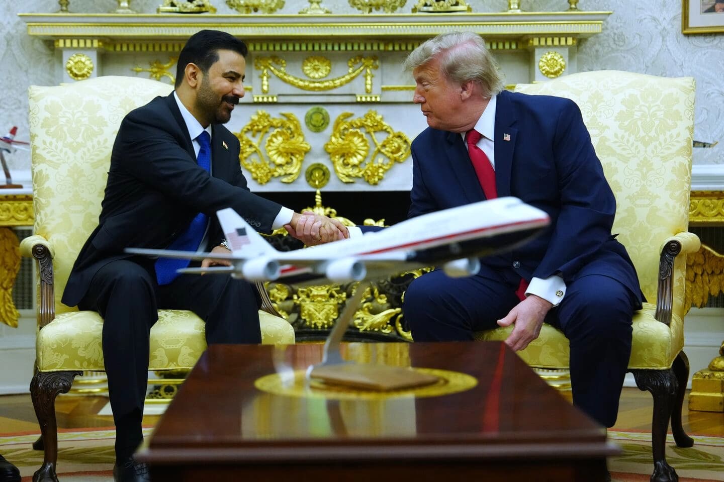US President Donald Trump meets Iraqi Prime Minister Ali al-Zaidi at the White House on July 14, 2026. Photo: AP