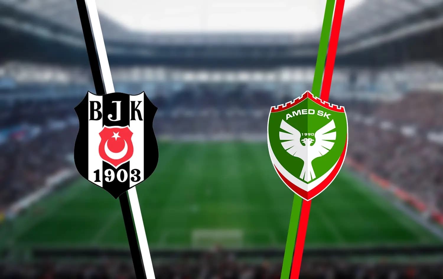 Logoyên Beşîktaş û Amedsporê / Wêne: Rûdaw Grafîk
