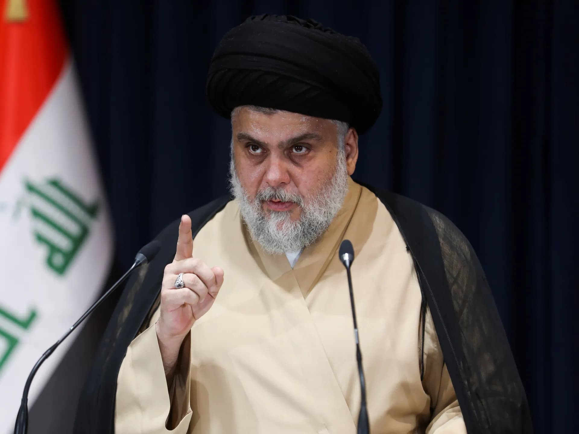 موقتەدا سەدر، رێبەری رەوتی نیشتمانیی شیعە