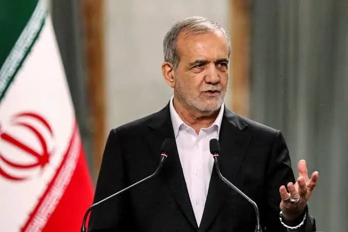 الرئيس الإيراني مسعود بزشكيان