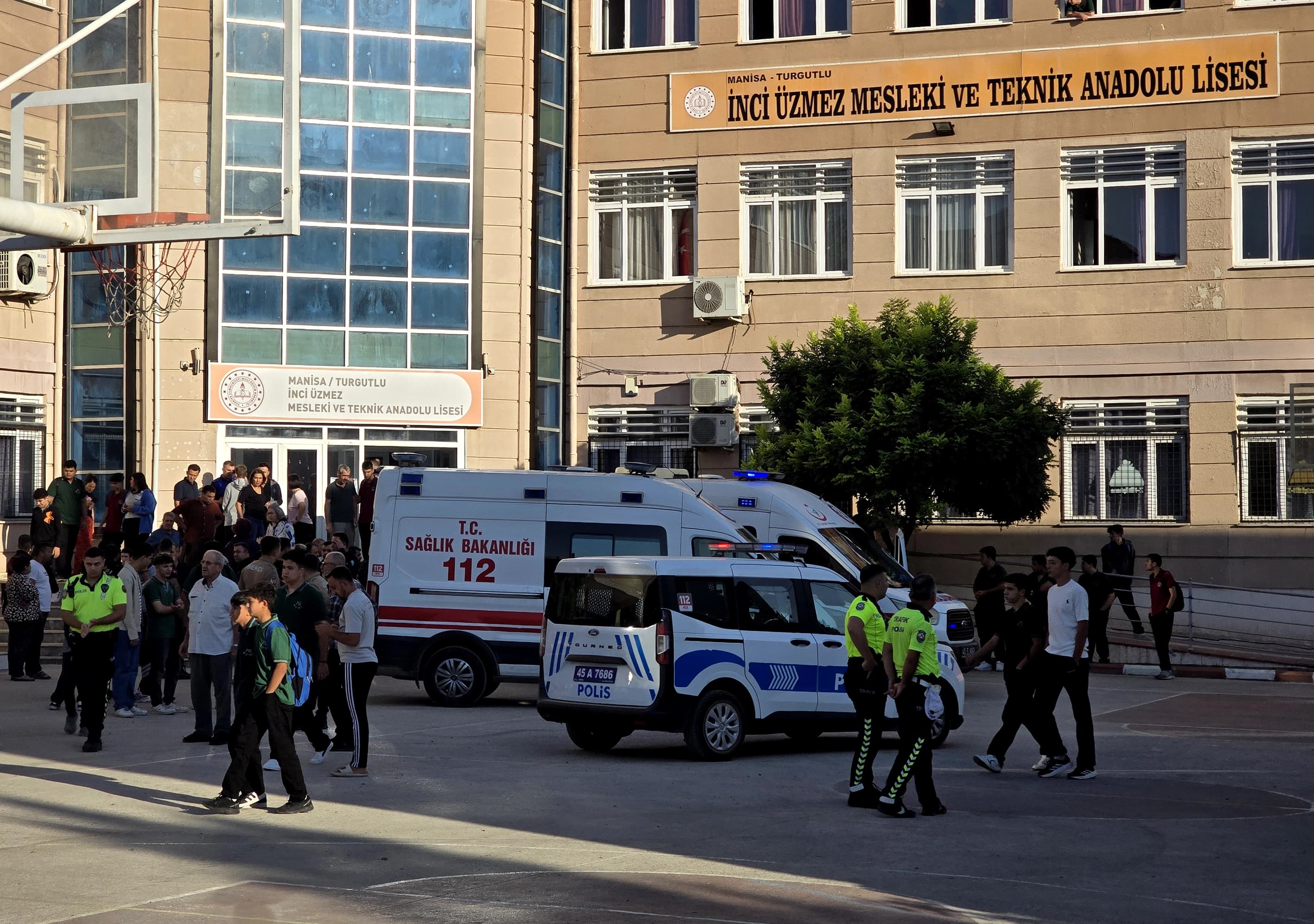 Olay yerinden görüntü. / AA