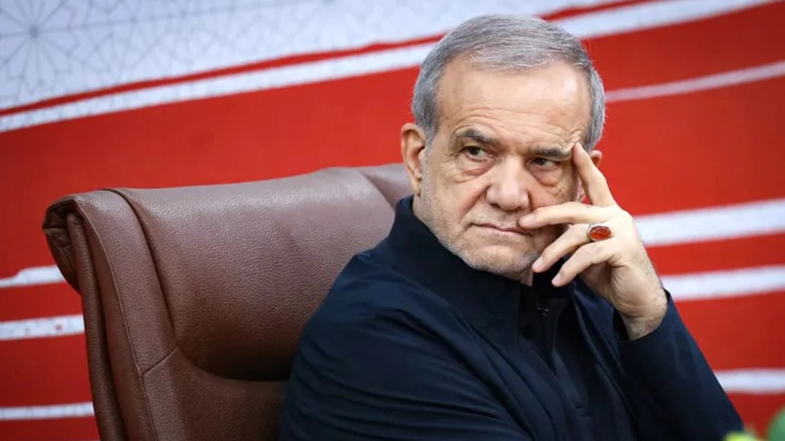 مەسعود پزیشکیان، سەرۆککۆماری ئێران. وێنە: AFP
