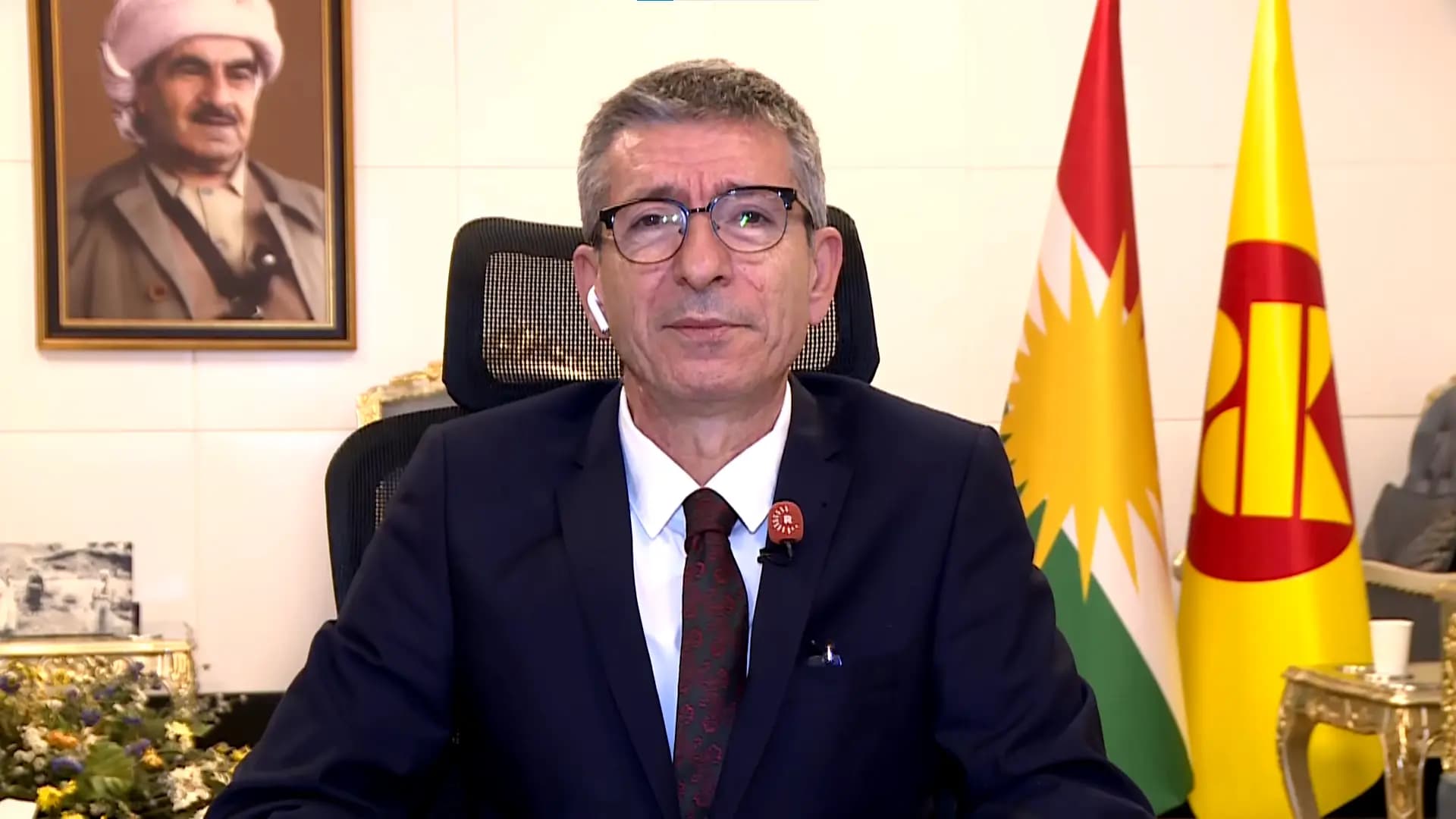 Foto: KDP Süleymaniye İl Teşkilatı Sorumlusu Ari Hersin