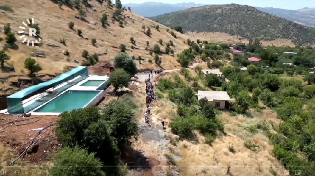 مشهد من طبيعة منطقة برواري بالا