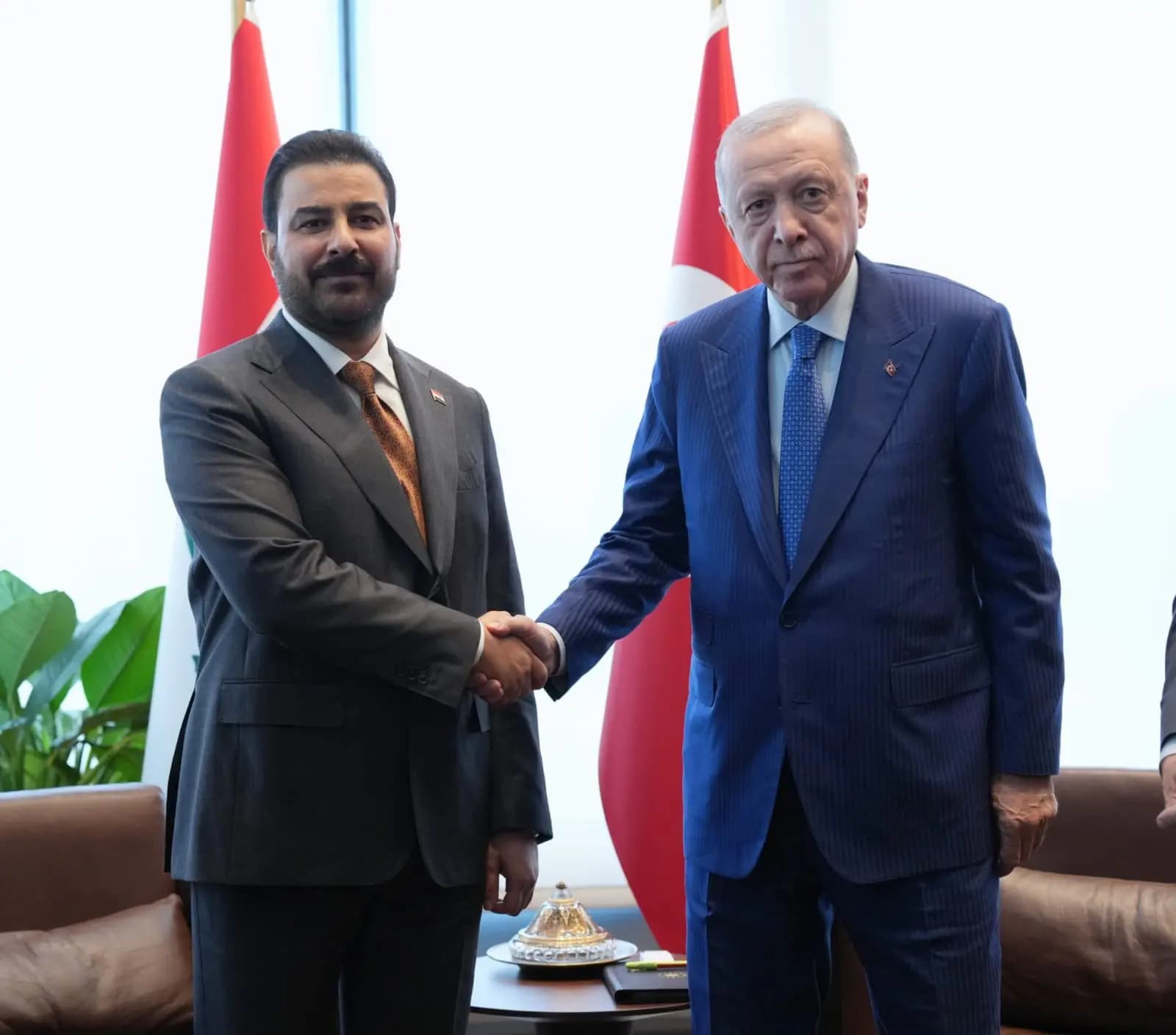 Elî Zeydî û Recep Tayyîp Erdogan / Wêne: Îraq