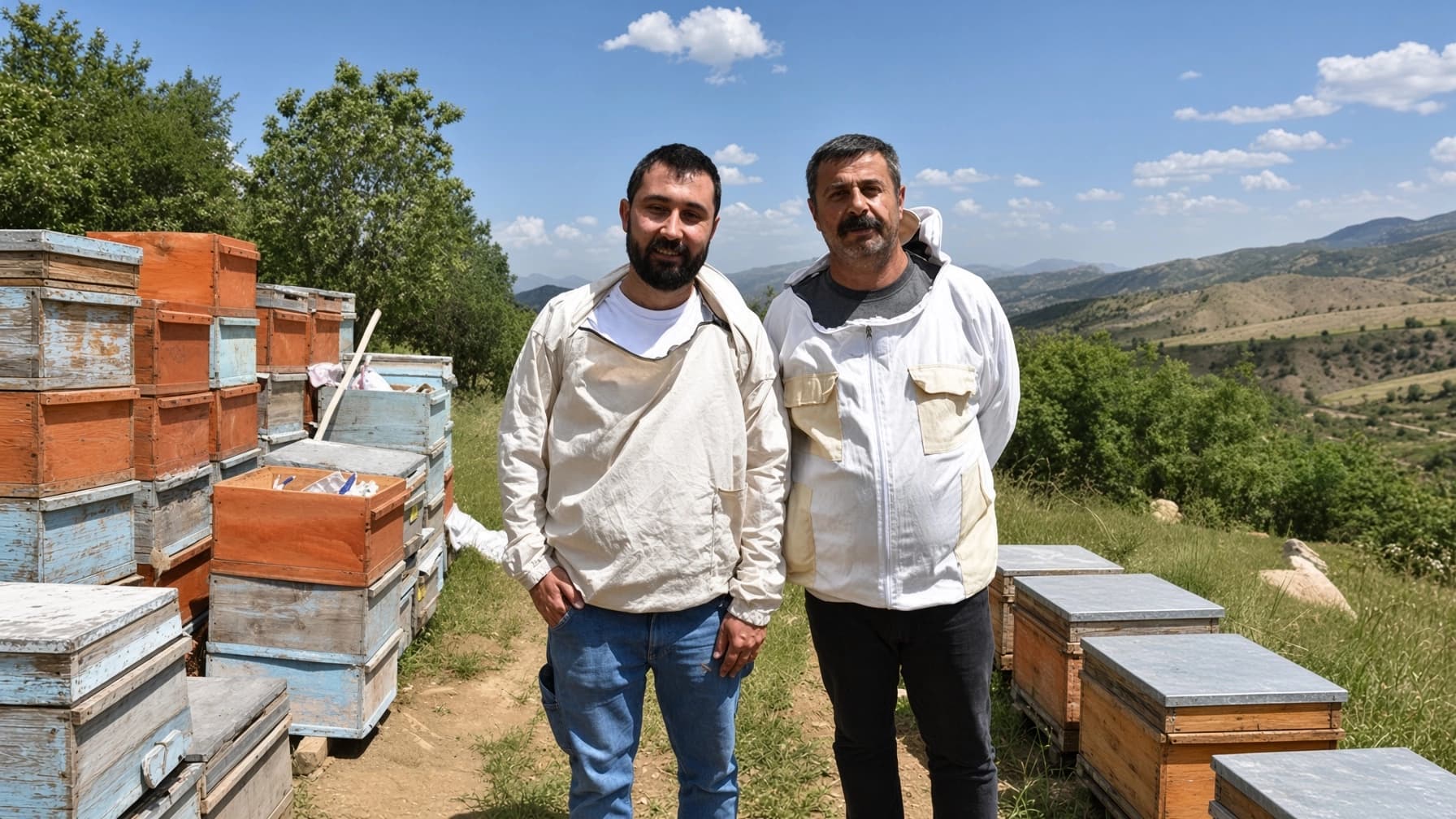 Yusuf Goktepe û Mehmet Zekî Sîdar / Wêne: AA