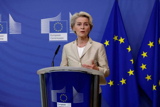 ئۆرسولا ڤۆن دێر لاین، سەرۆکی کۆمیسیۆنی ئەورووپا. وێنە: Reuters