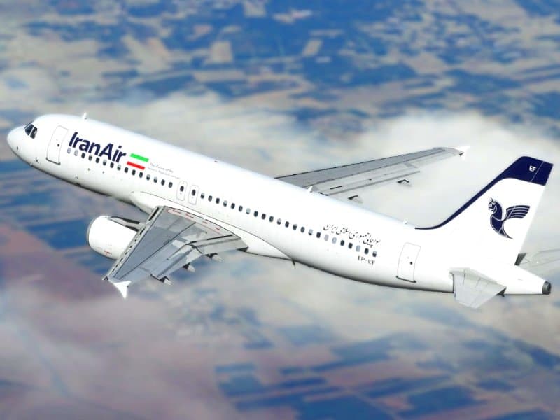 فڕۆکەیەکی هێڵی ئاسمانیی ئێران.
