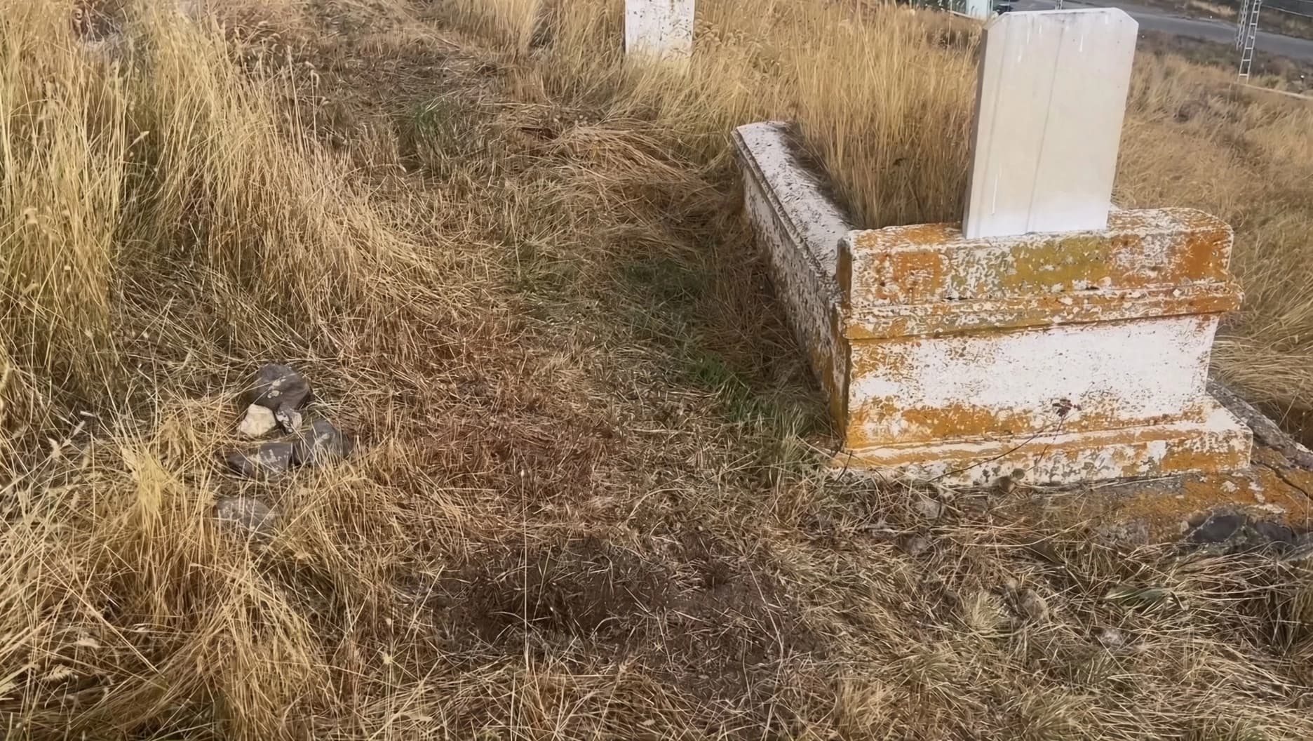 Cihê ku pitik lê hatiye veşartin / Wêne: Ji vîdeoyê