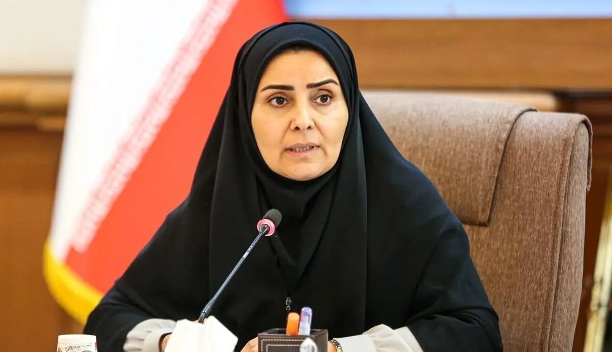 فەرزانە سادق، وەزیری رێگەوبانی ئێران. سەرچاوە: ئیرنا.