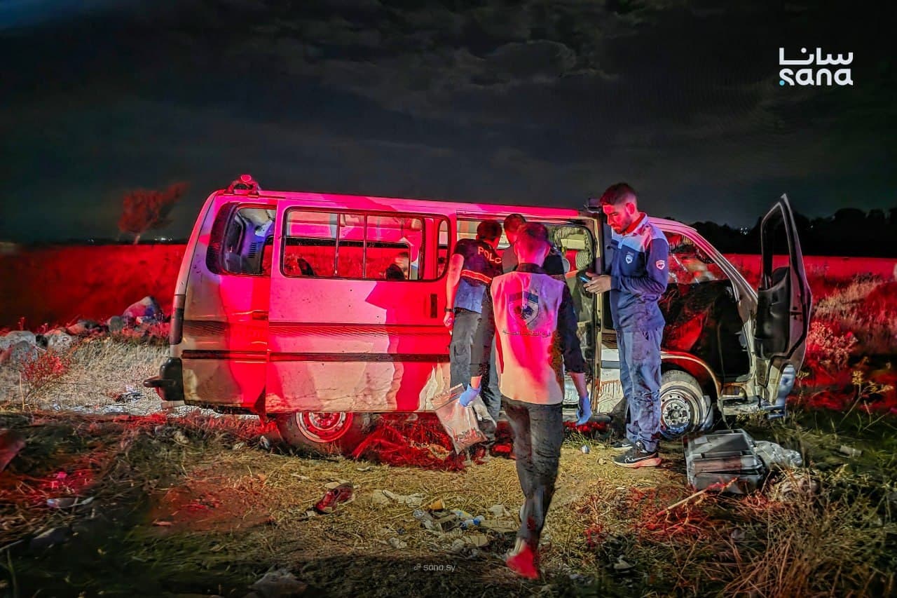 وێنەی ئەو پاسەی دەستڕێژی گوللەی لێکراوە
