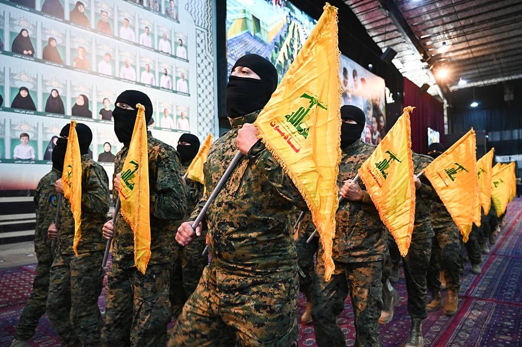 چەکدارانی حیزبوڵڵای لوبنان