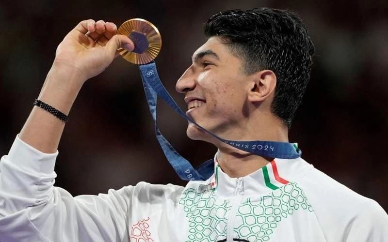 ئارین سەلیمی، وەرزشڤانی کرماشانی. سەرچاوە: میدیای ئێران
