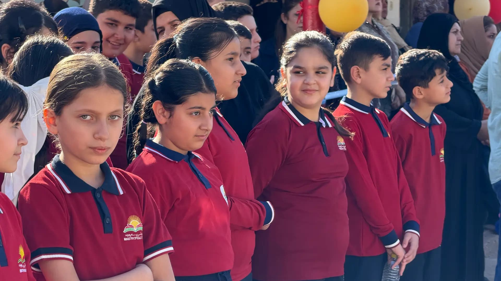 Kurdish students at a school in Kirkuk, October 4, 2026. Photo: Hiwa Husamadin/ Rudaw