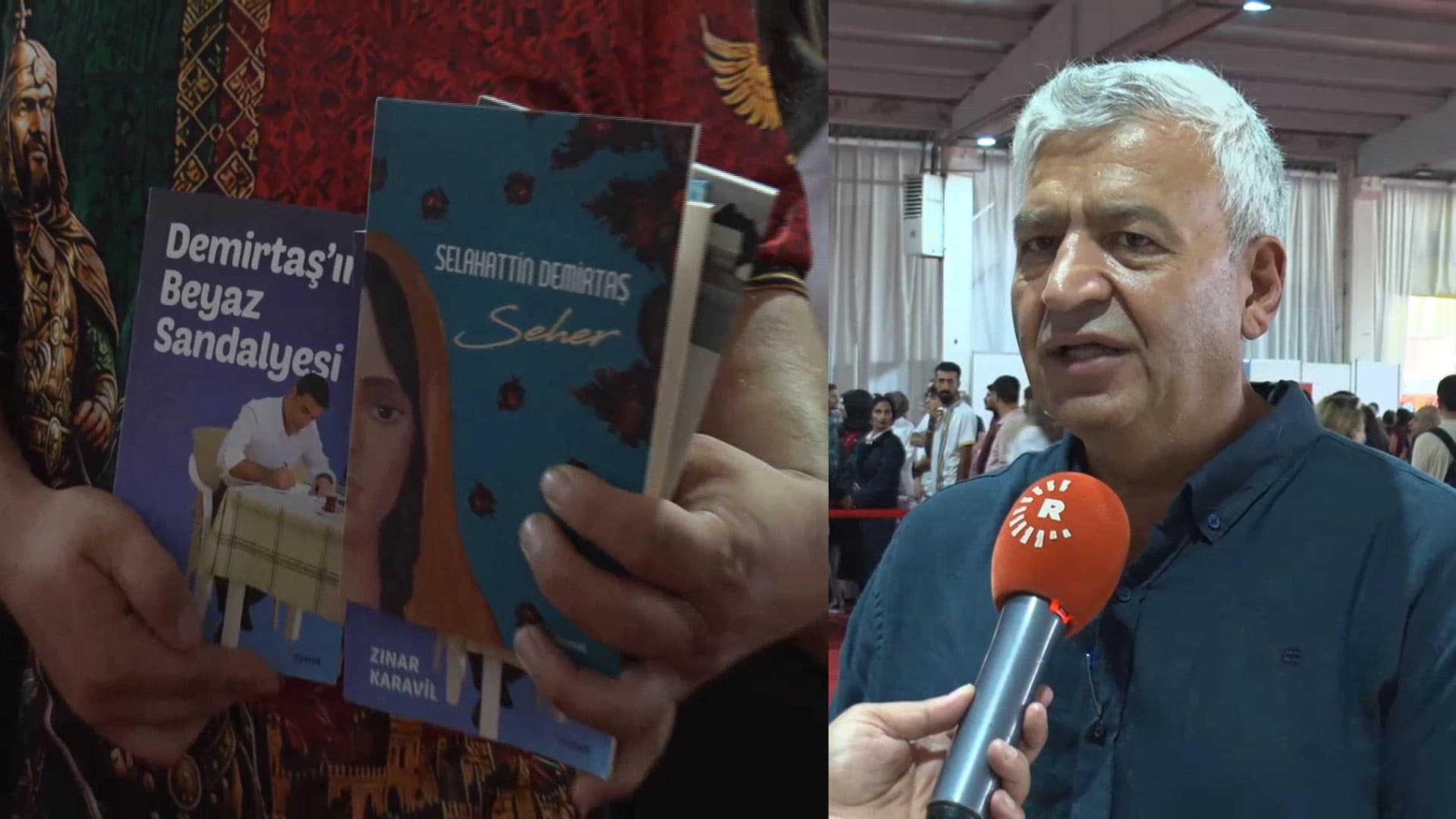 ‘Demirtaş’ın kitapları 1 milyonun üzerinde baskıya ulaştı’