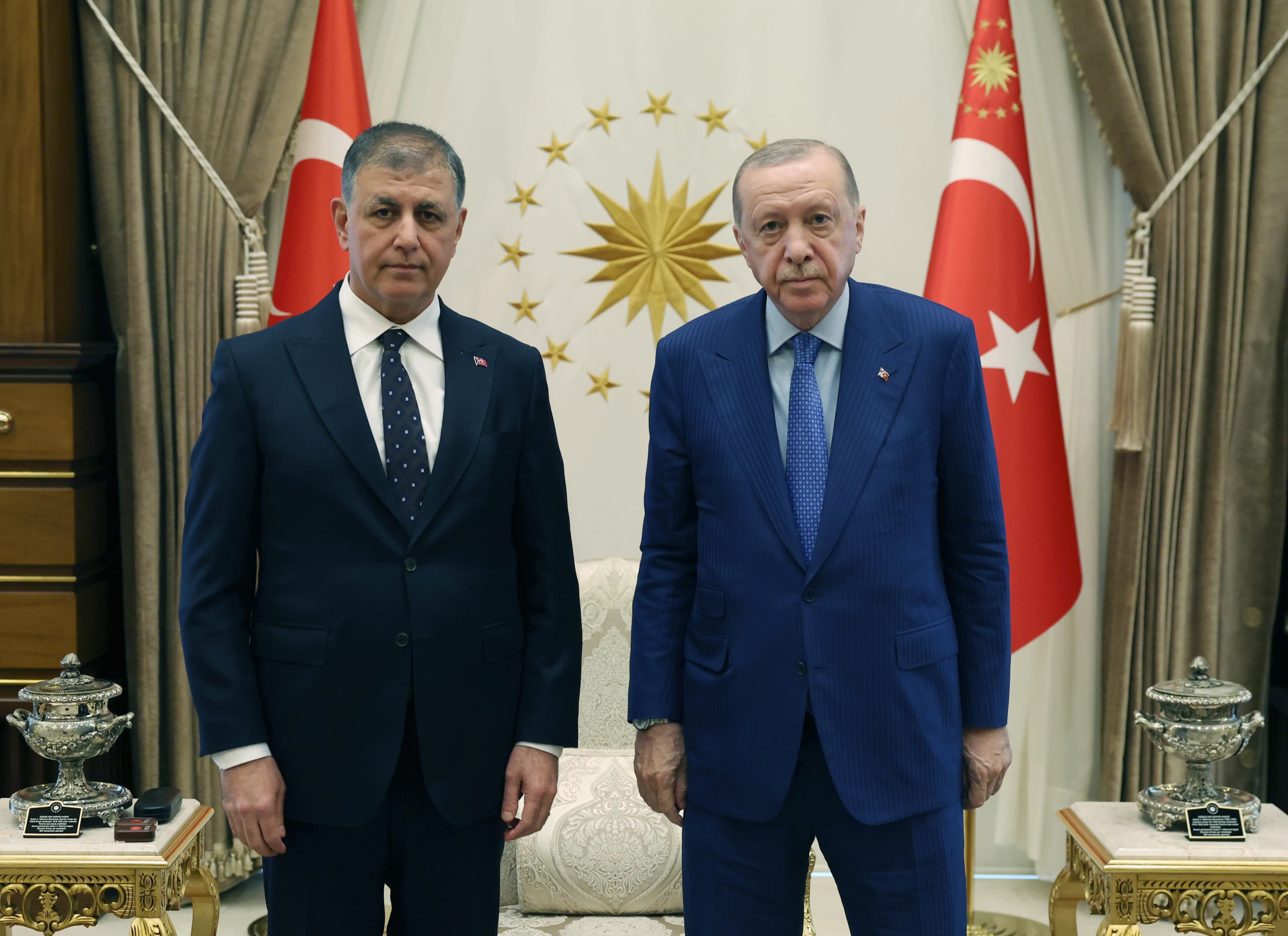 Cemil Tugay 30 Eylül'de Türkiye Cumhurbaşkanı Recep Tayyip Erdoğan ile Beştepe’de görüşmüştü. / AA