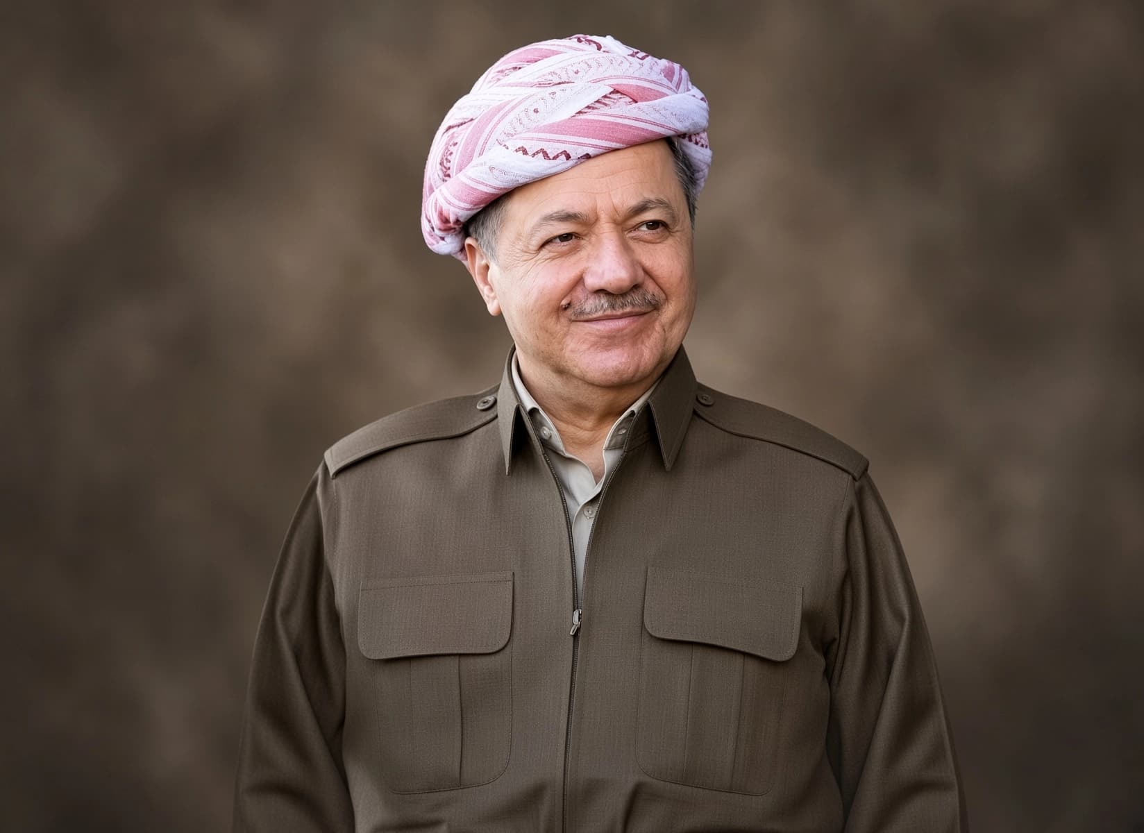 وێنەیەکی سەرۆک بارزانی