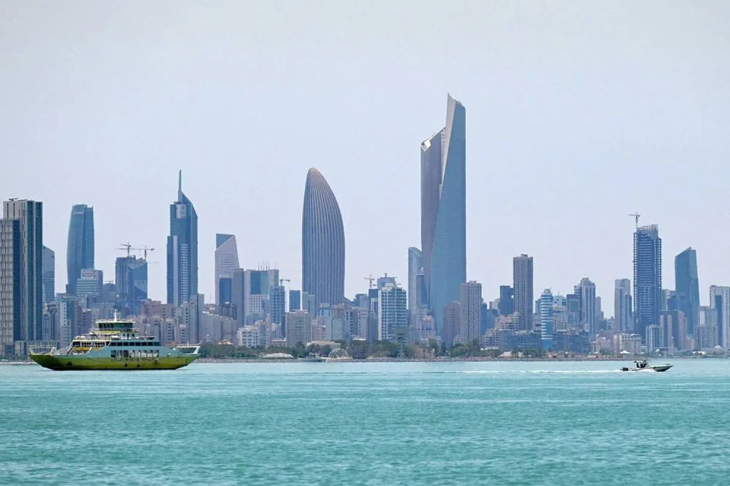 A view of Kuwait City on June 2, 2026.  Photo: AFP