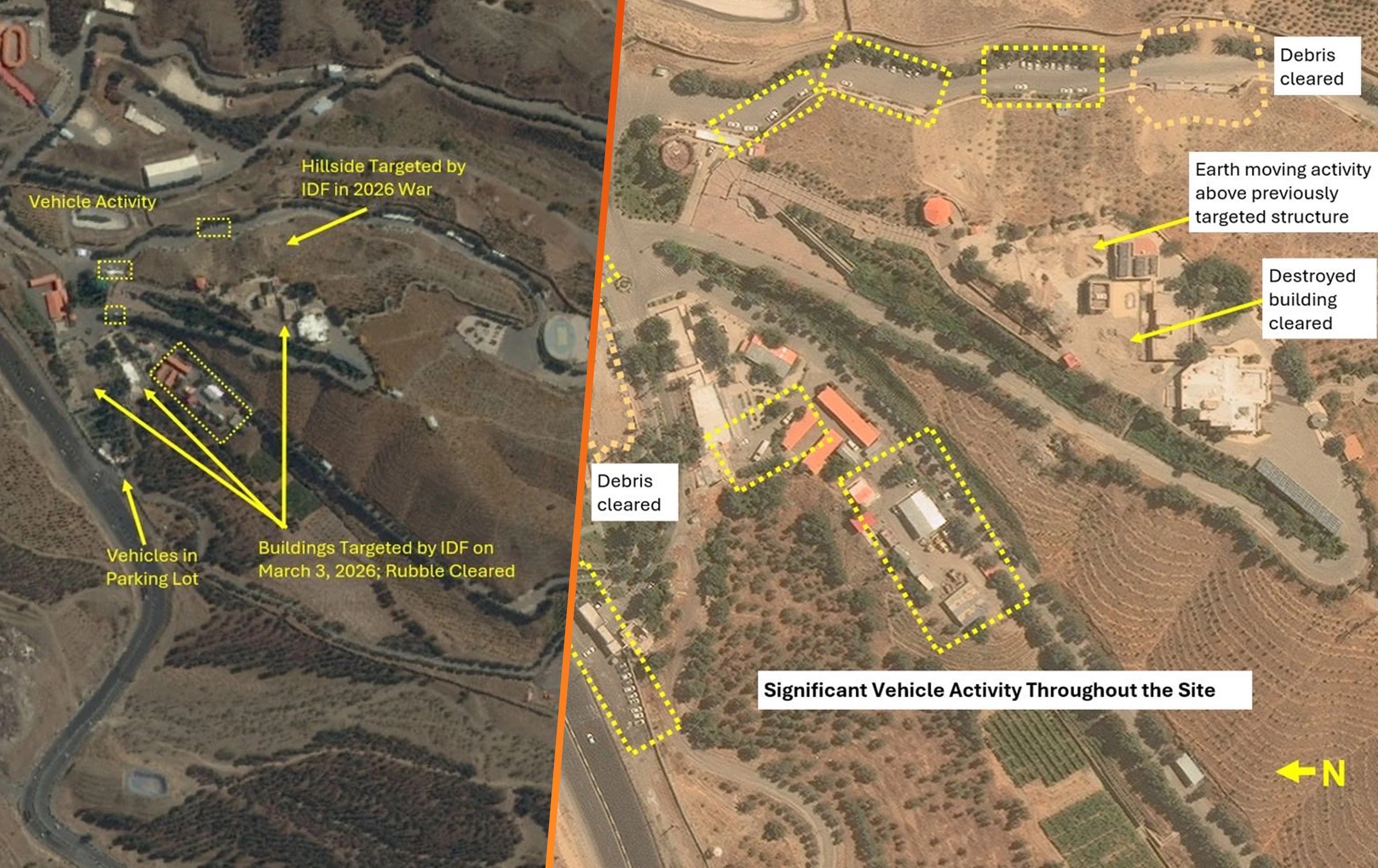 Satellite imagery of the Minzadayi site. Photo: Institute for Science and International Security