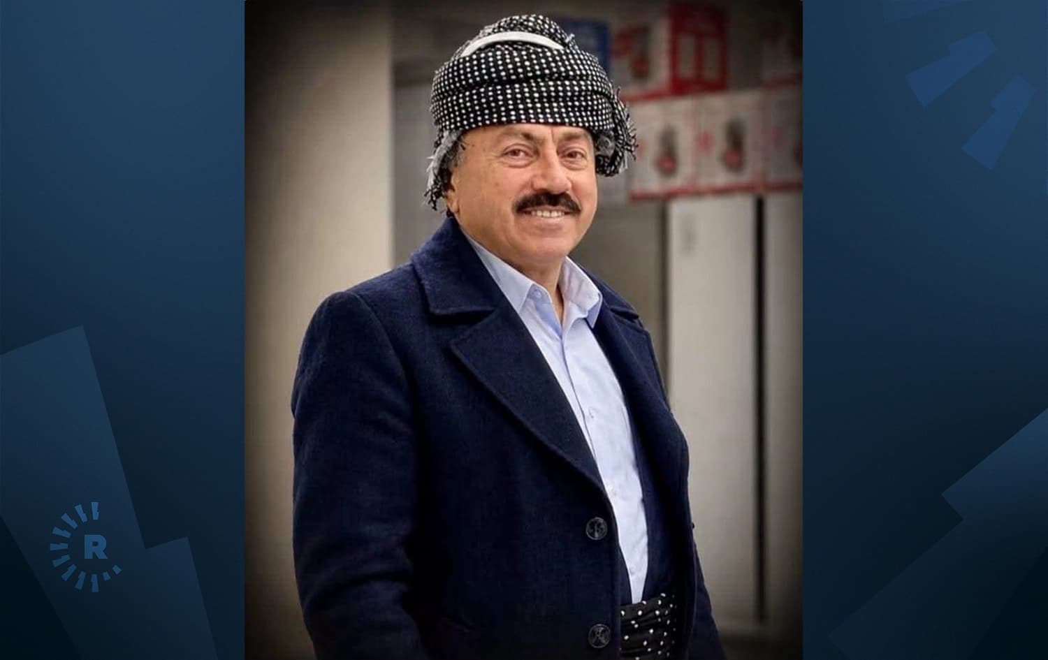 وێنەی حاجی محەممەد پێنجوێنی کە کوژرا و لە گردی سەیوان تەرمەکەی دۆزرایەوە