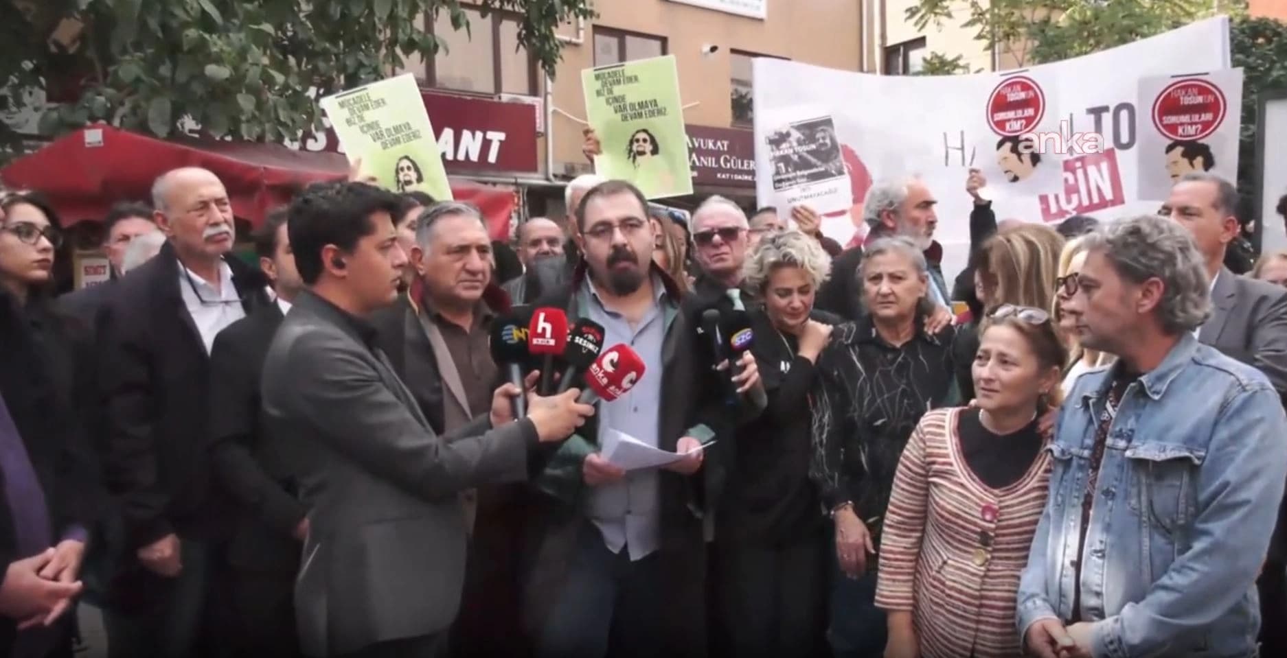Tosun ailesinin avukatları açıklama yaptı. / Video alıntısı