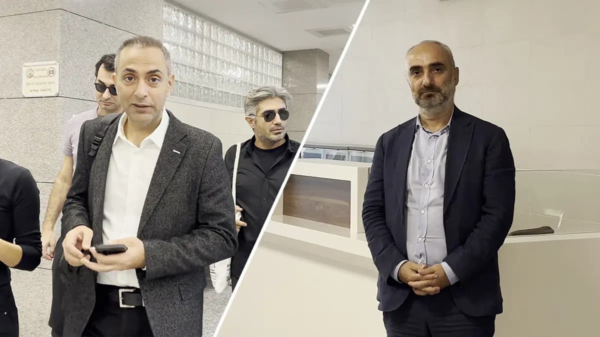 Murat Ağırel (solda) ve İsmail Saymaz / Foto: DHA
