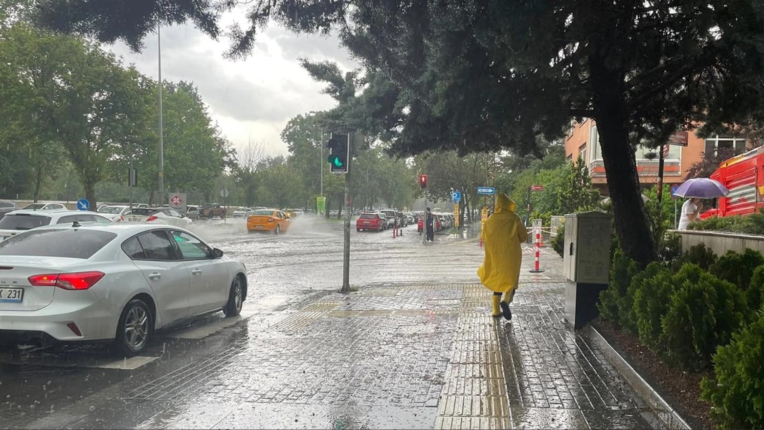 دیمەنی بارانبارین لە باکووری کوردستان