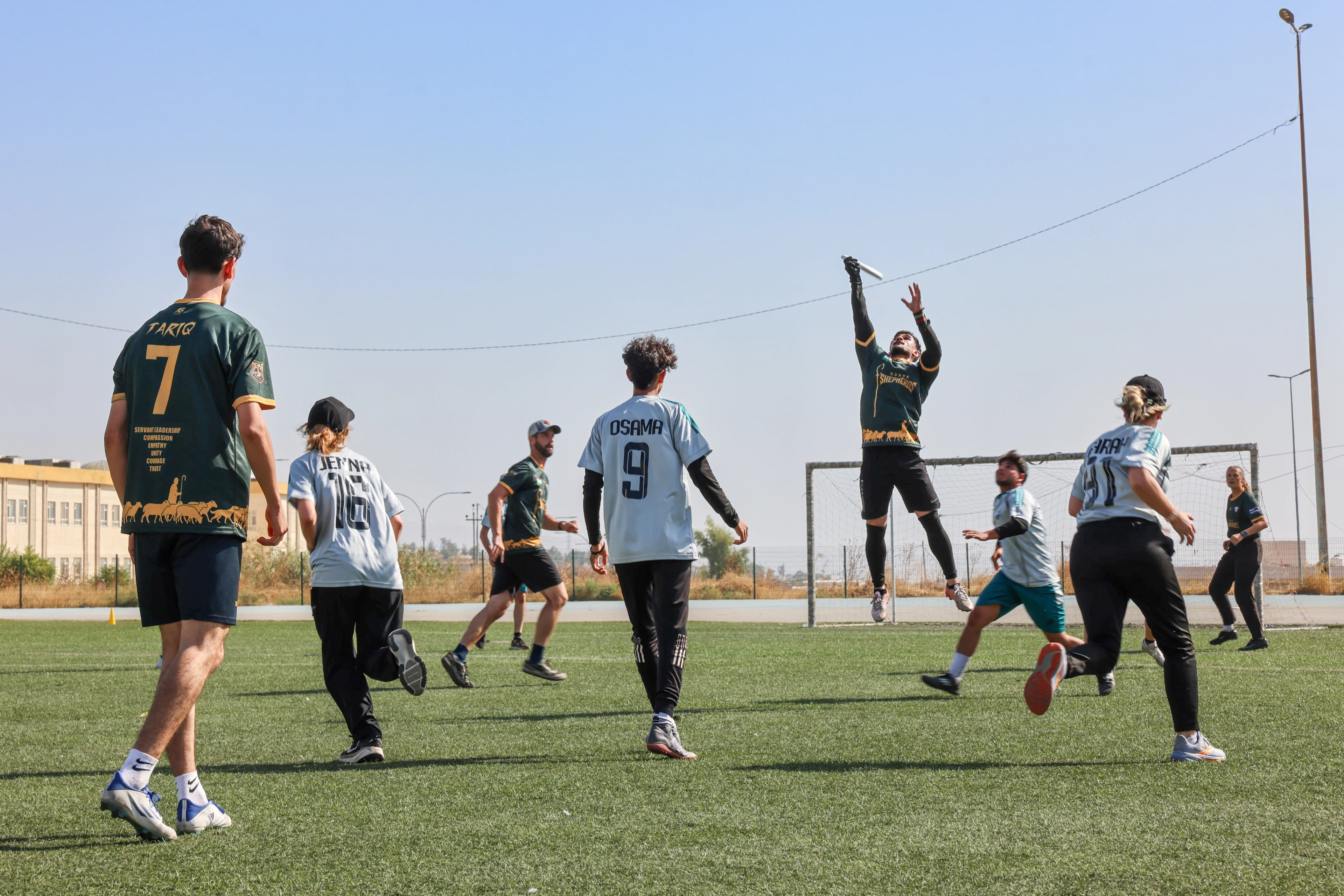 Duhok ultimate frisbee tournament finals on October 10, 2026. Photo: Handout