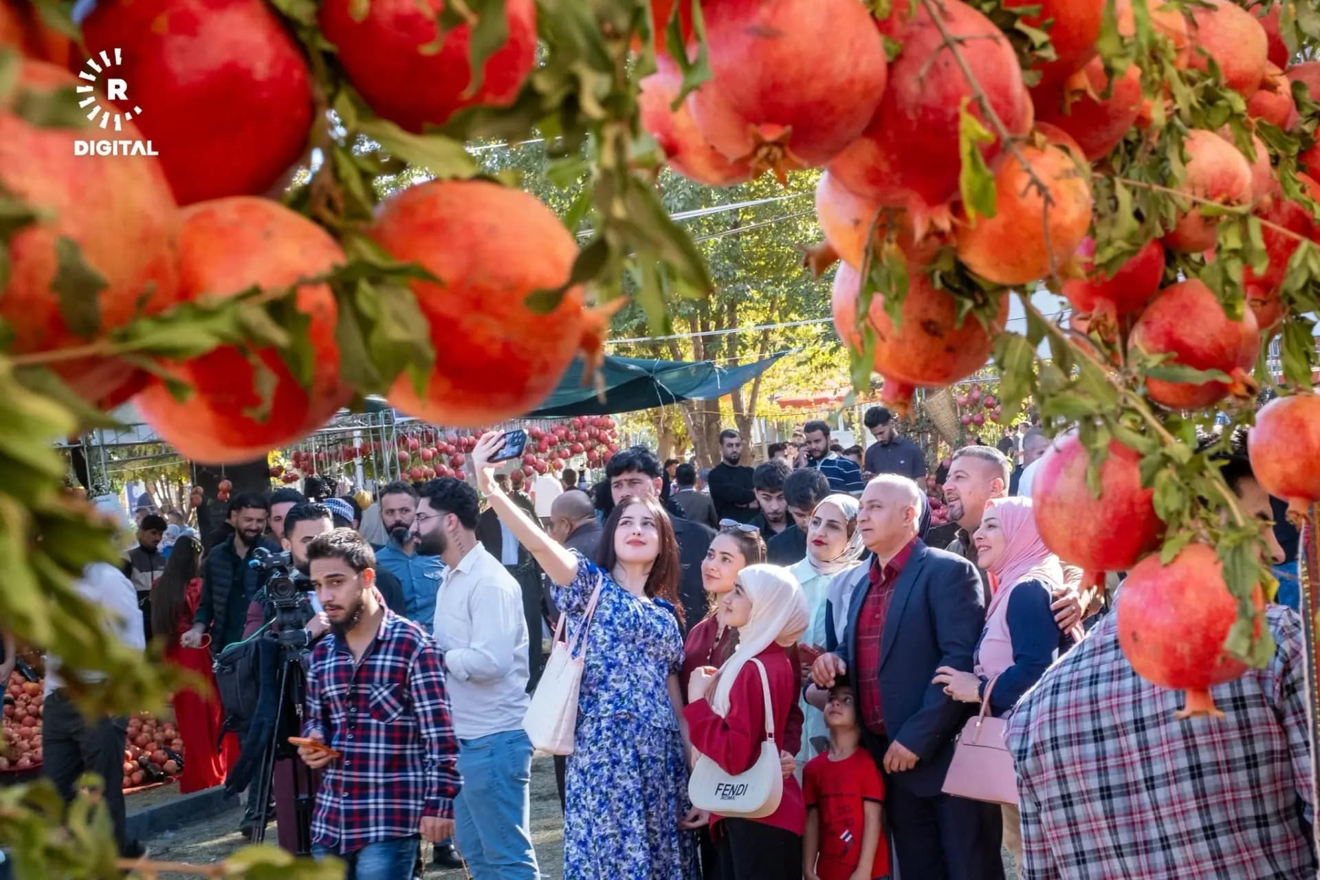 وێنەی ساڵی رابردووی فێستیڤاڵی هەنار لە هەڵەبجە