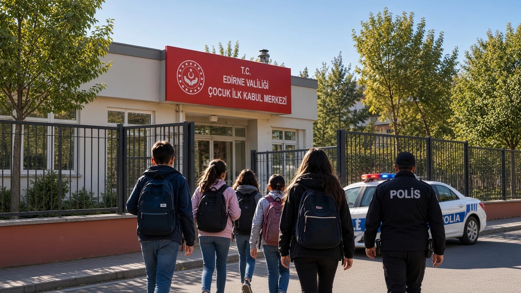 Navenda Pêşwazîkirina Zarokan a Edîrneyê / Wêne: Arşîv