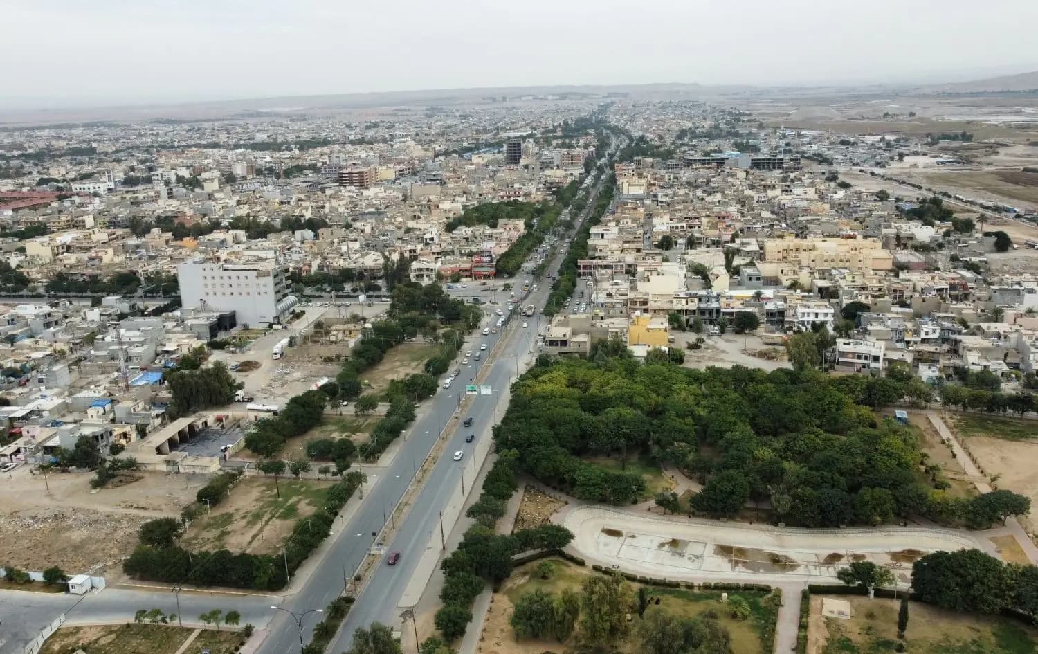 دیمەنێکی گشتیی کەلار. وێنە: ئەرشیڤ