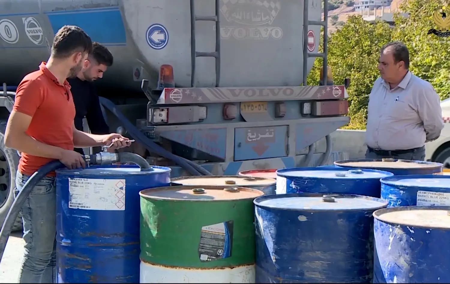 دابەشکردنی نەوت لە هەولێر. وێنە: بڵند تاهیر - رووداو