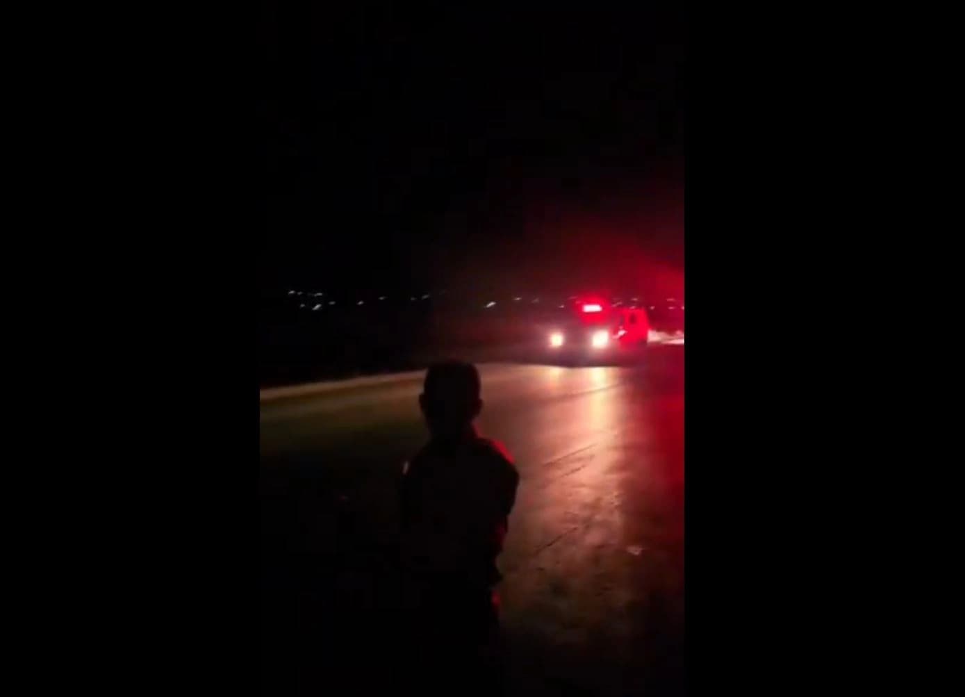 Olay yerinden video alıntısı.