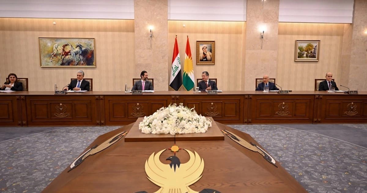 کۆبوونەوەی ئەنجوومەنی وەزیرانی هەرێمی کوردستان