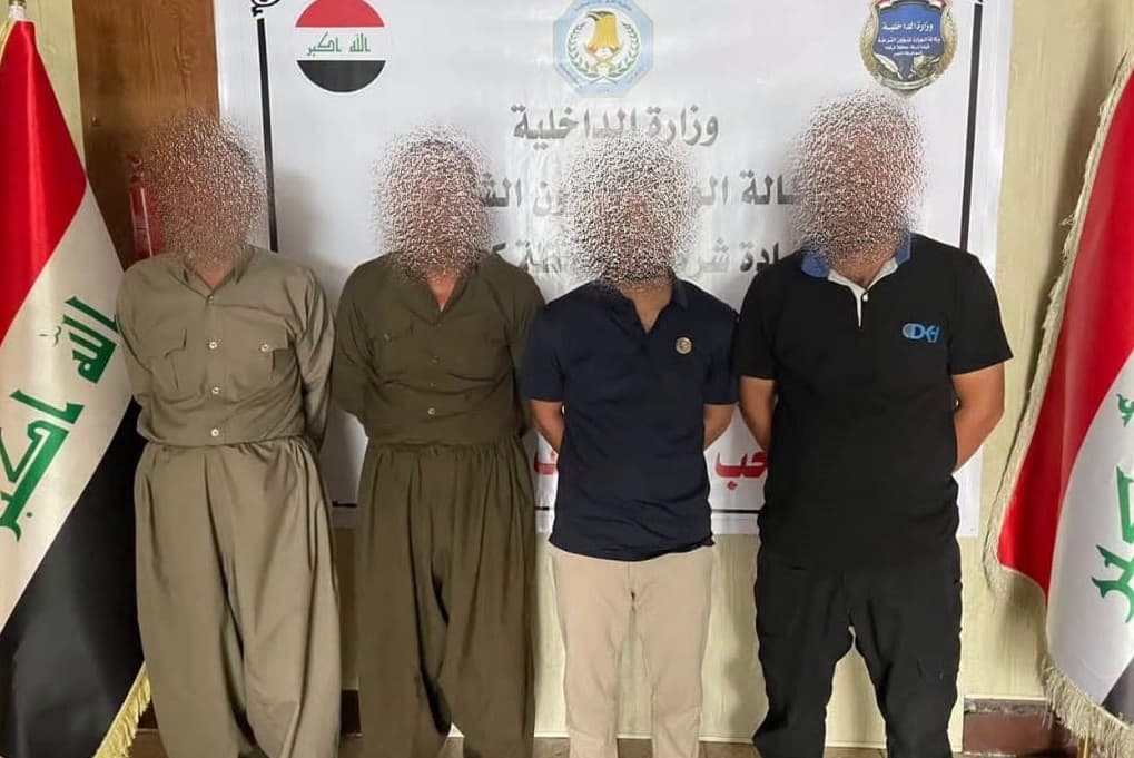 دەستگیرکراوانى رووداوەکەى ناحیەى قەرەهەنجیر