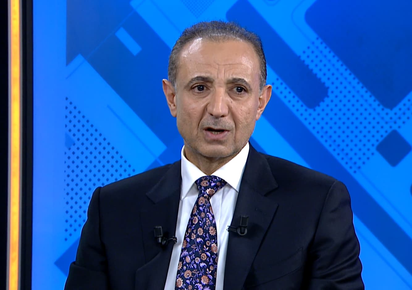 Kurdistan Region Presidency's spokesperson Dilshad Shahab speaking at Rudaw on October 14, 2026. Photo: Screengrab