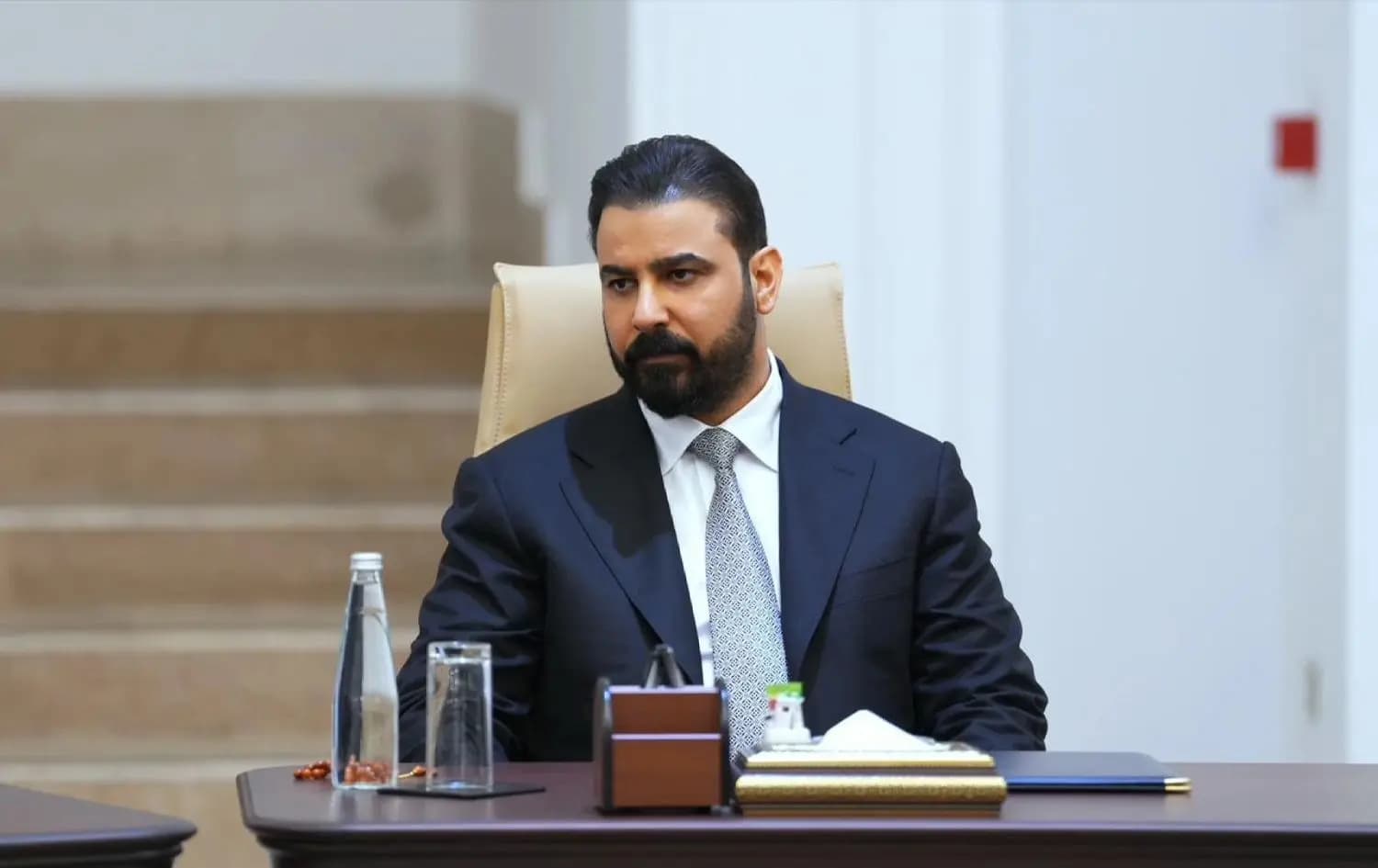 عەلی زەیدی، سەرۆکوەزیرانی عێراق. وێنە: ماڵپەڕی ئاژانسی نیشتمانی عێراق