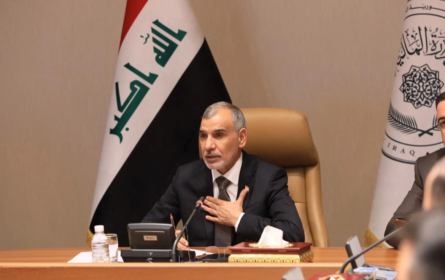 فالح ساری، وەزیری دارایی عێراق