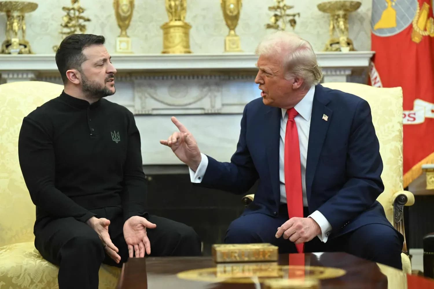 ABD Başkanı Donald Trump (sağda) ve Ukrayna Devlet Başkanı Volodimir Zelenski / Arşiv