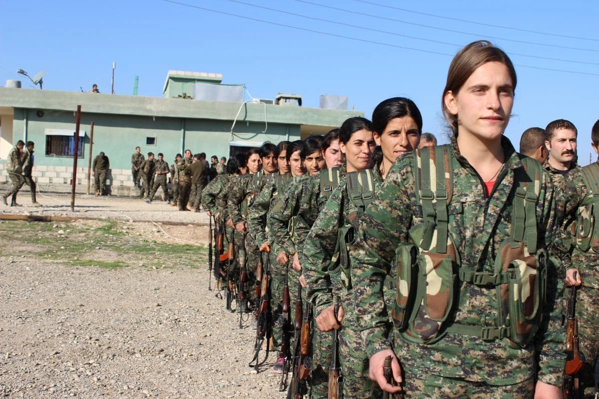 Şervanên YPJyê / Wêne: YPJ