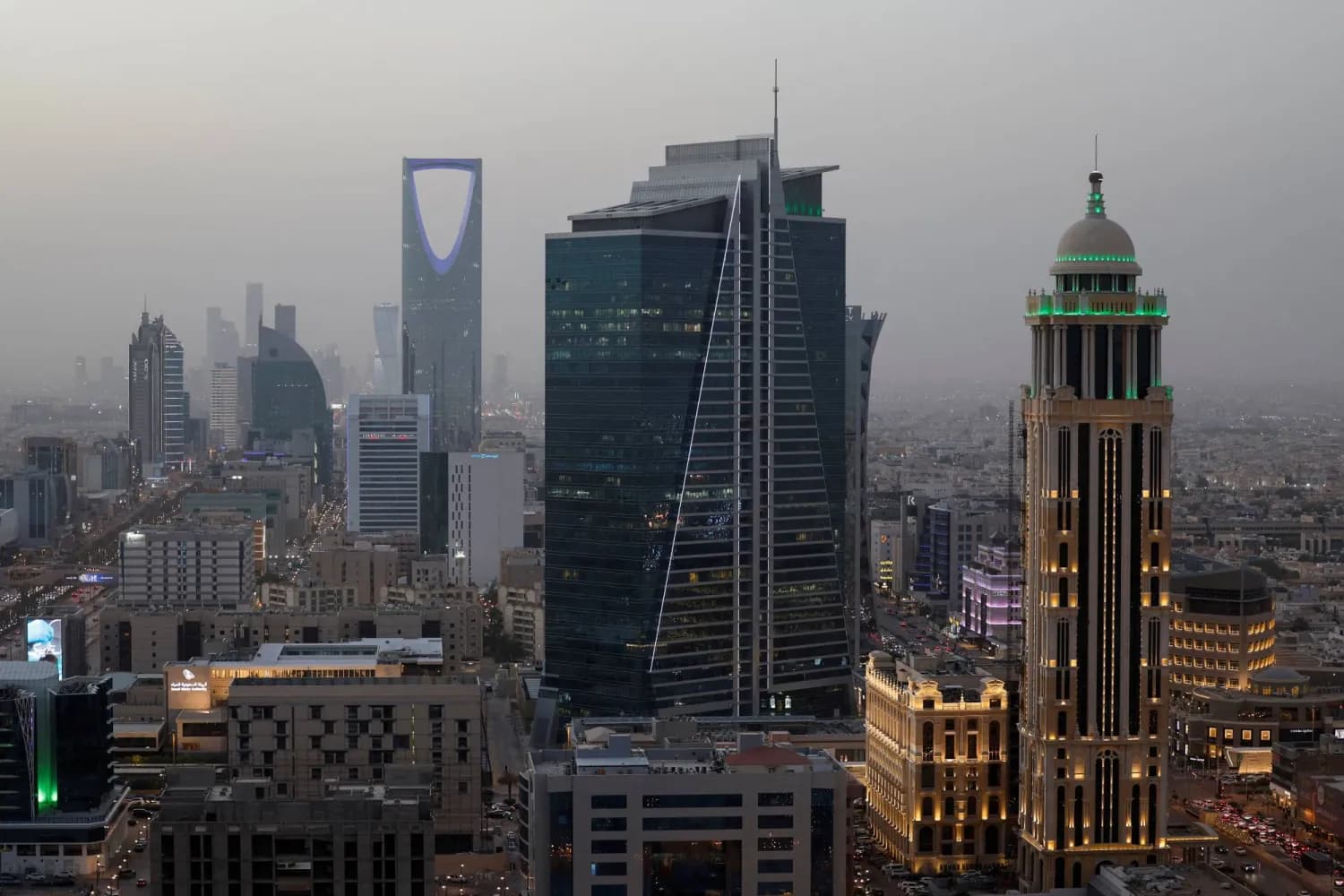 The Saudi capital Riyadh skyline. File Photo: AFP