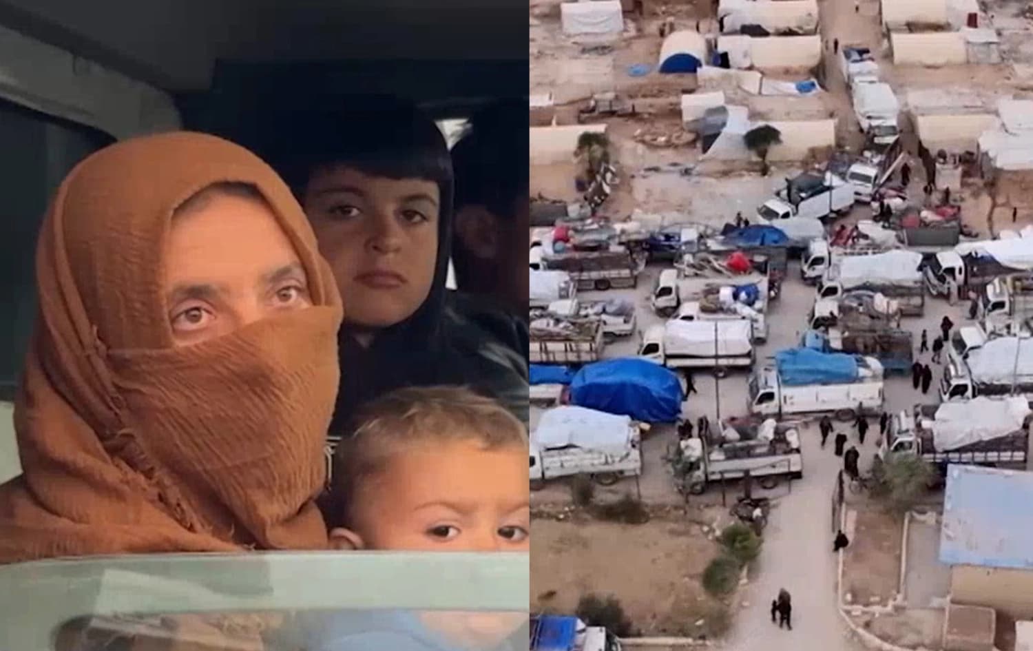 مهجرة كوردية من سري كانيه تعود لمنطقتها