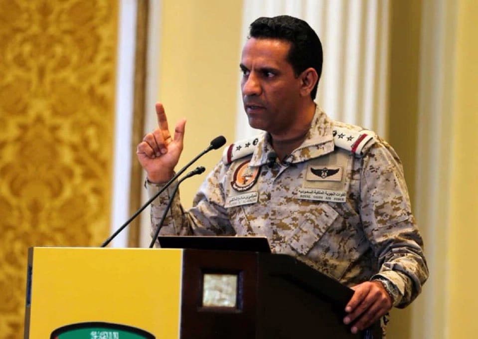 المتحدث باسم التحالف تركي المالكي