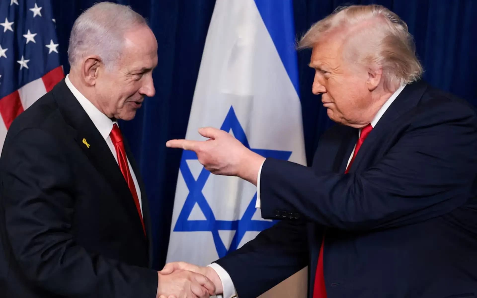 Benjamin Netanyahu û Donald Trump / Wêne: Reuters