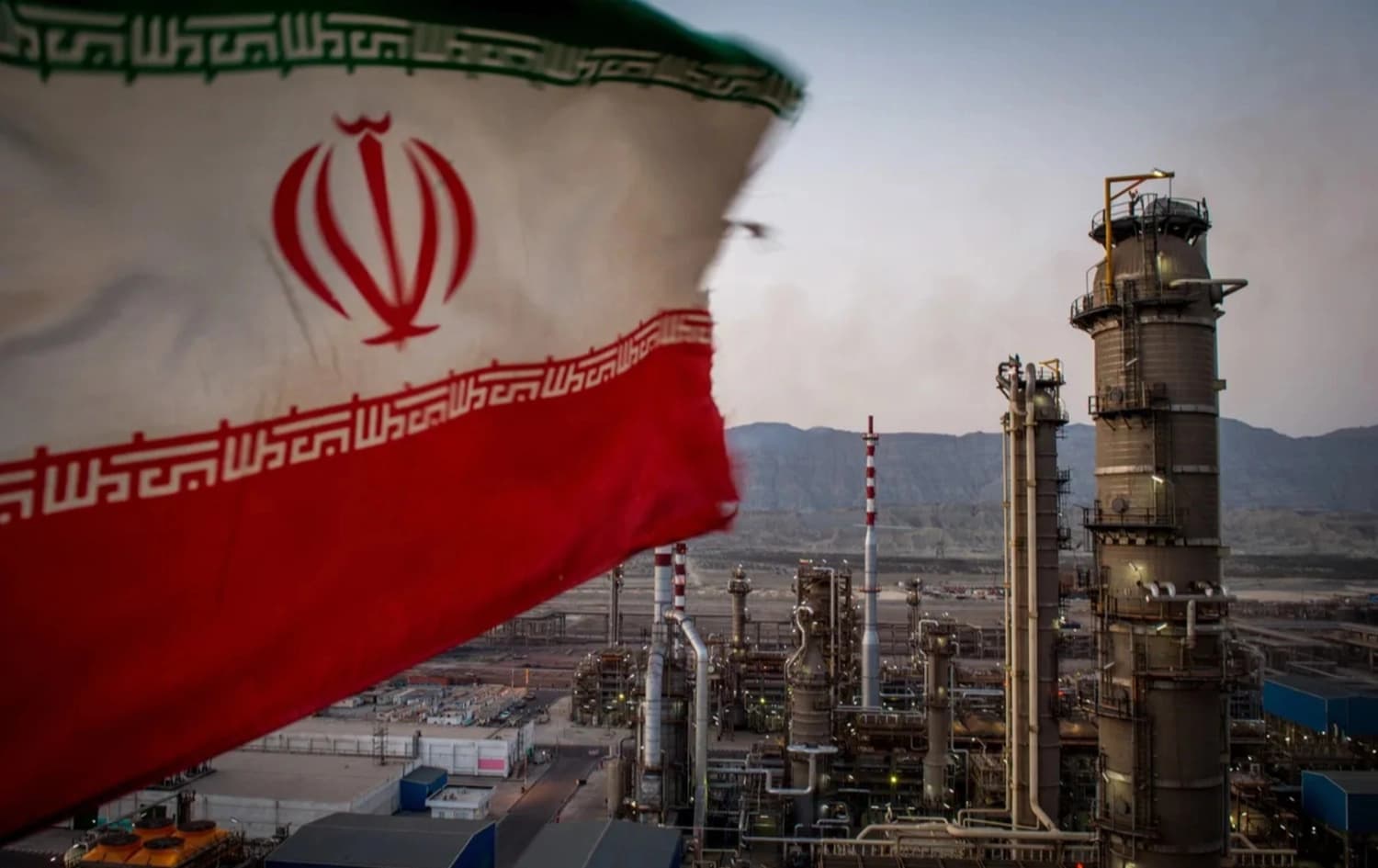 کێڵگەیەکی گاز لە ئێران. وێنە: بلومبێرگ