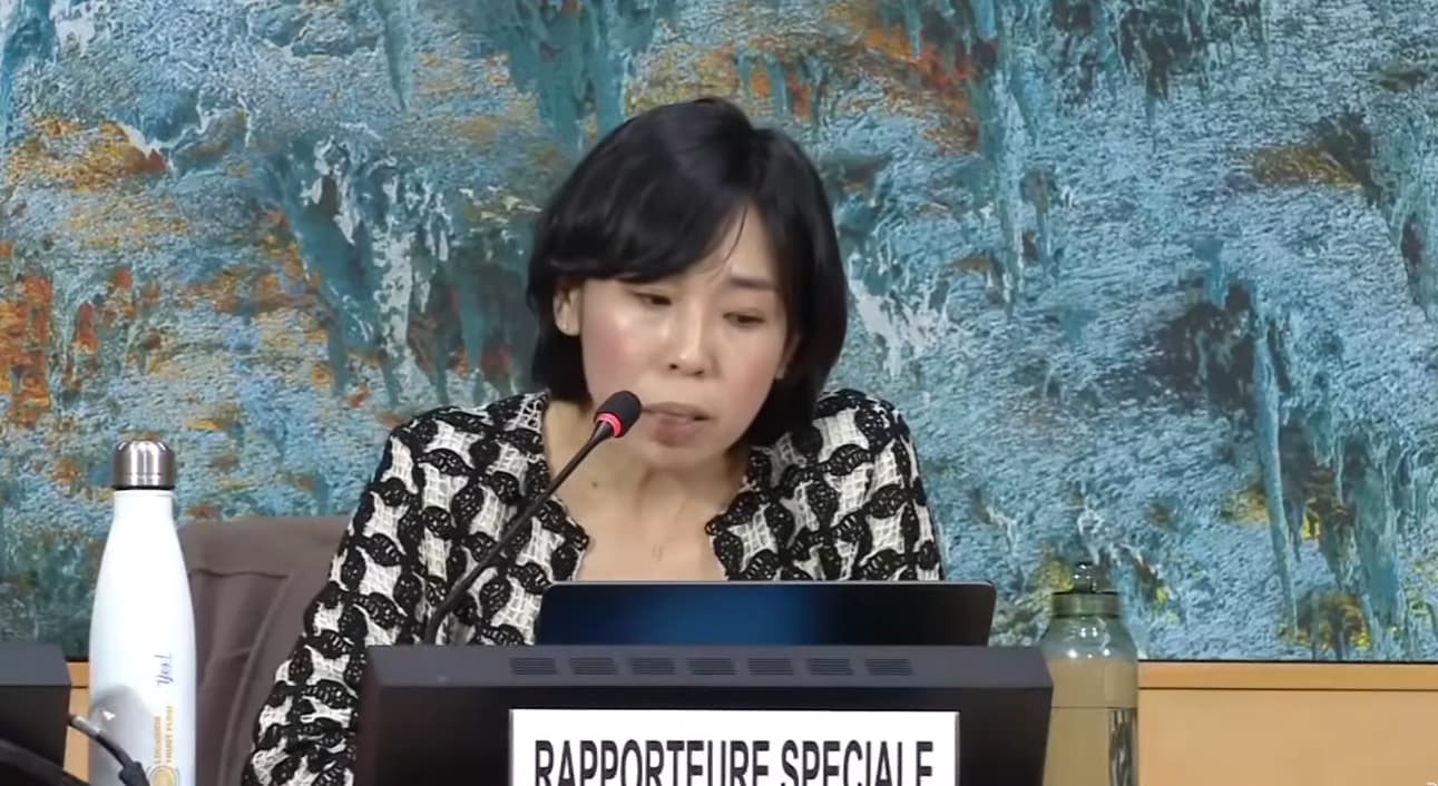 Mai Sato, special rapporteur on the situation of human rights in the Islamic Republic of Iran. Photo: UN