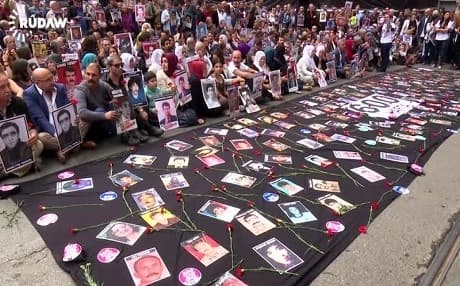 Saturday Mothers hold 600th vigil in Istanbul for disappeared