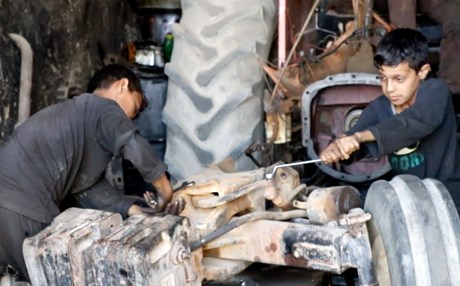 Child labor rampant in Syria’s war-torn Raqqa 
